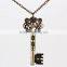 Fashion Cool Mens Antique Key Charms Necklace Gift for Boys
