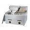 Commercial electric continuous deep fryer