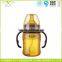 Most Comfortable Wide Neck nano Silver Baby Bottle Silicone Baby Feeding Bottle Supplies