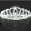 Clear Rhinestone Decoration Metal Crown Hair Clip For Childern Or Ladies