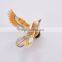 Pearl Powder 4 inch Plastic Art Bird Fridge Magnet, Bird Decoration, Wedding Door Gift