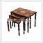 Shining dining wooden table Set--3pcs/Set