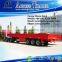 Brand New Tri Axle 40 Feet Flatbed Type Side Wall Open Cargo Trailer for Sale (ISO Twist Locks Are Optional)