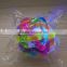 New develop LED Glow In Dark kick fetch rainbow Ball Light Play toys