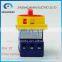 Isolator switch YMD11-40A load break switch universal power cut off switch on-off 40A 3P changeover cam switch 6 sliver contacts