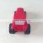 pu foam red tractor head toys