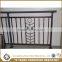 High quality simple wrought iron galvanized steel pipe balcony railing