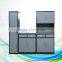 stardand or custom stainless steel Kitchen Cabinet/modular stainless steel kitchen cabinet design