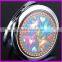 Mini custom PU cosmetic mirror with magnet closure