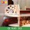 HOME-GJ Modern Foldable Wood Plastic White Corner Bathroom Display Rack