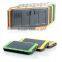 Wholesale UK robust solar power bank 8000mah with strong flashlight