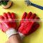 pvc full coated cotton gloves