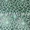 purple charming curved pattern elastic tulle nylon spandex lace fabric