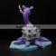 Plastic Purple Dragon Mascot Statue For Sale