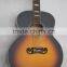 Weifang Rebon 12 string j200 style acoustic guitar in sunburst colour