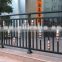 Power coated steel fence factory