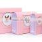 Beautiful high end ribbon solid cardboard box for clothes packaging gift