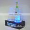 handmade LED nighclub acrylic liquor display case,acrylic wine rack,acrylic wine bottle holder witn engraving sign