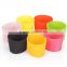 Soft heat resistance portable cup sleeve