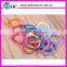 2014 Hot Wholesale colorful DIY bracelet China loom bands,high quality silicon loom rubber bands,fun toys ruber loom bands