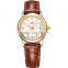2015 WEIDE Leather Strap Gold Watch Women Dress Watches