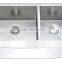 Farmhouse Apron Double Bowl 16 gauge Stainless Steel Kitchen Sink With cUPC AP3620BL