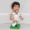 Collection figure plastic bobble head style world cup football player figurine