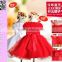 2014 new fashion little kids wear wedding dress for baby girl