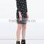 2015 summer long sleeve round neck elegant chiffon casual dress with sefl fabric belt - SYK15001