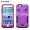 Top one selling armor combo case for iphone 6s shockproof silicone back covers