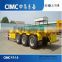 CIMC Low Price 40FT 3 Axle Skeleton Semi Trailer , 40FT Container Chassis Trailer                        
                                                Quality Choice
