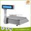 weighing scale with barcode printer