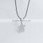 Fashion girls jewelry necklace with magnetic silver star pendant