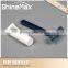 Pivot head rubber handle disposable razor