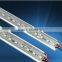 U Aluminium Profile 5730 LED Rigid Strip 100cm/72leds 12v with Milky/clear Pc