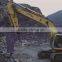 mining wheel loader hydraulic rock drilling