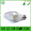 High quality 2w 3w 4w dimmable led filament bulb e14 led candle light