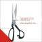 F12 Best professional high carbon steel tailor's scissors with anti-slip metal handle