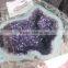 natural original crystal amethyst geode cluster