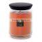 Fashion Natural Glass Jar Candle Colorful With Kid