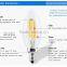 E14 E12 Glass Crystal Chandeliers 6W dimmable Led Retro Edison Filament light bulb