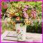 cheap artificial flower for grave arrangement
