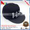 100% Cotton Hats Panel 3d Embroidery Fitted Snapback Hats Hip Hop Cap