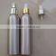 10-1000ml aluminum bottles with customized sprayers and caps