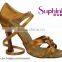 Suphini Quick Buckle High Heel Latin Dance Shoes