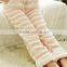 High quality coral fleece pyjamas soft 100% cotton yarn dyed striped women lounge pants