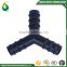 Dn16 Y Type Barbed Tee Connector For Drip Tape