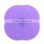 Mini Cosmetic Brush Washing Scrubber with Suction Cup Silicone Makeup Brush Cleaning Pad