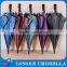 good quality different colors of stripe golf umbrella