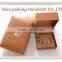 Hot selling plastic jewelry box wrapping woodgrained paper